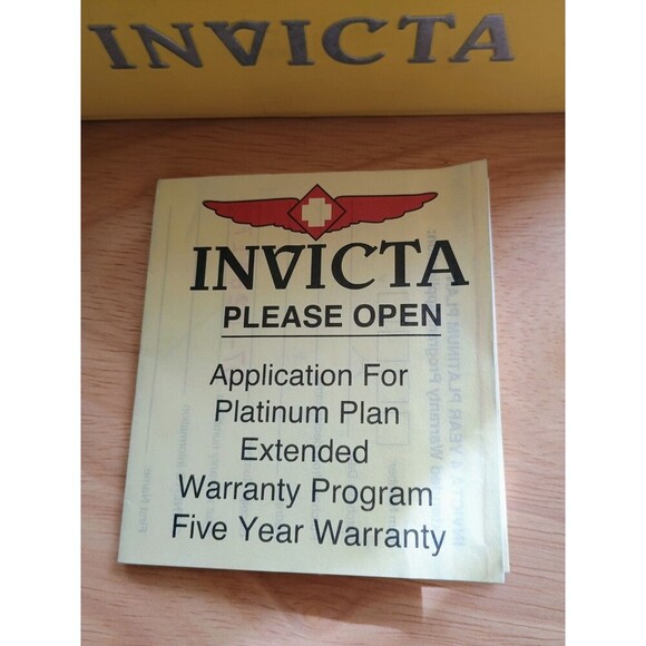 Men's Luxury Watch - Invicta Speedway Quartz Chronograph Black Dial 9224 New - Picture 12 of 16